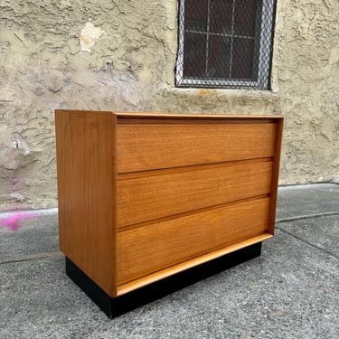 Mid century dresser Danish modern bachelors chests teak chest of drawers 