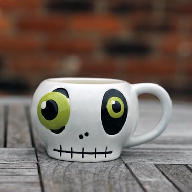 Vintage Skull Mug | propagation halloween 