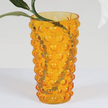 Orange Bubble Vase 