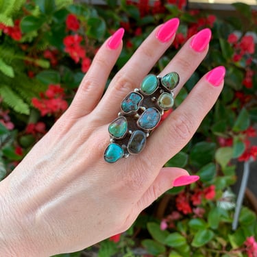 Turquoise Nugget Ring from Nepal