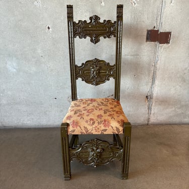 19th Century Gothic Italian Throne Chair