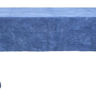 Vintage Indigo Tablecloth