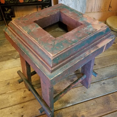 Vintage Unique square stool