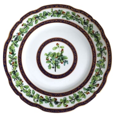 Vintage French Puiforcat Porcelain Chêne Royal Flat Limoges Bread and Butter Plate 6.25 inch  [24 Available] 