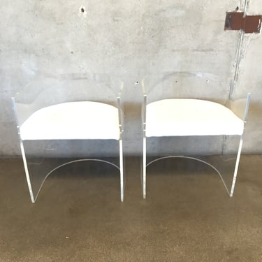 Pair of CB2 Chairs Sony Prop