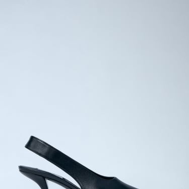 Toteme Women Classic Leather Slingback Heels