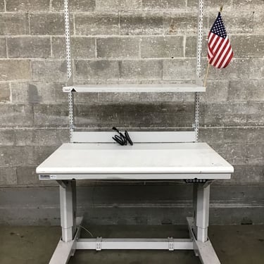 Deluxe Adjustable Height Work Table (Seattle)