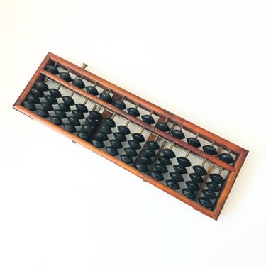 Vintage Japanese Wood Abacus 