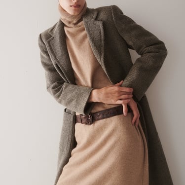 Armani Wool Tweed Coat