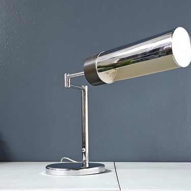 Walter Von Nessen Desk Lamp in Chrome ** will be in shop on Sunday 10/29