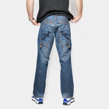 Vintage 1990s Karl Kani Jeans ~ 54 Waist ~ Old School / 90