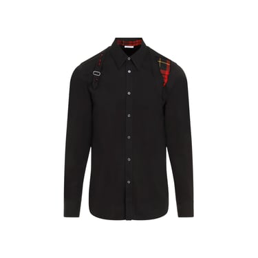 Alexander Mcqueen Distressed Harness Shirt Men