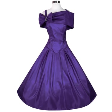 80s purple bridesmaid dress 80s Bridesmaid Dresses for Sale