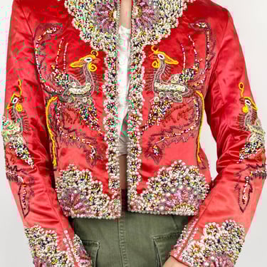 A Dragon's Journey 60s Hand Beaded Jacket