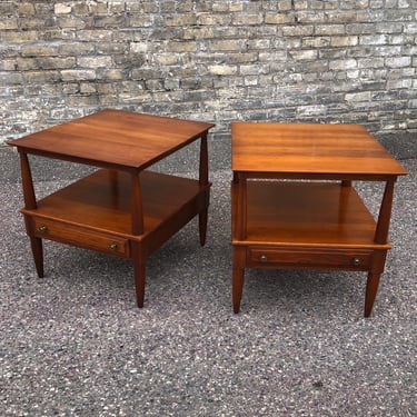 Willett Solid Cherry Accent Tables 