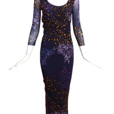 FUZZI- NWT Multi Color Mesh Dress, Size 4