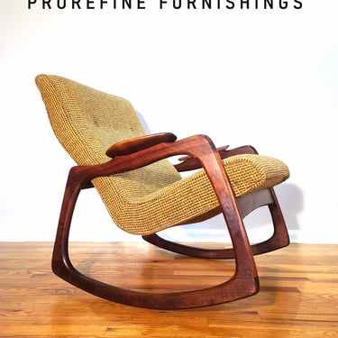 Mid Century Adrian Pearsall for Craft Asociates Rocking Chair 