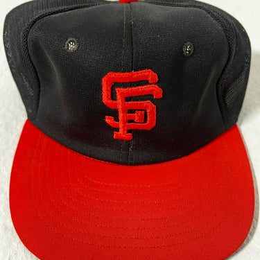 SF Giants mesh Snapback Sports Specialties Hat 80s