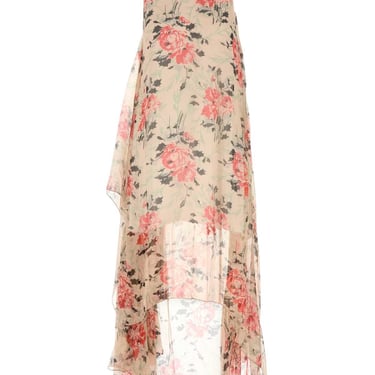 Loewe Women Printed Silk Dress