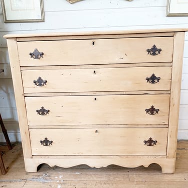 Scrubbed Pine Chest