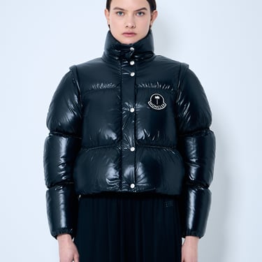 8 Moncler Palm Angels Women Noella Short Down Jacket