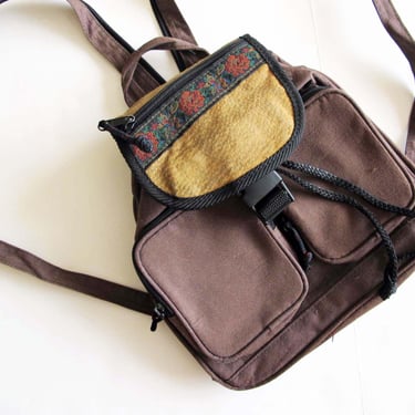 Vintage 90's Green Mini Backpack Purse | Mawoolisa - Austin, TX | ATTIC