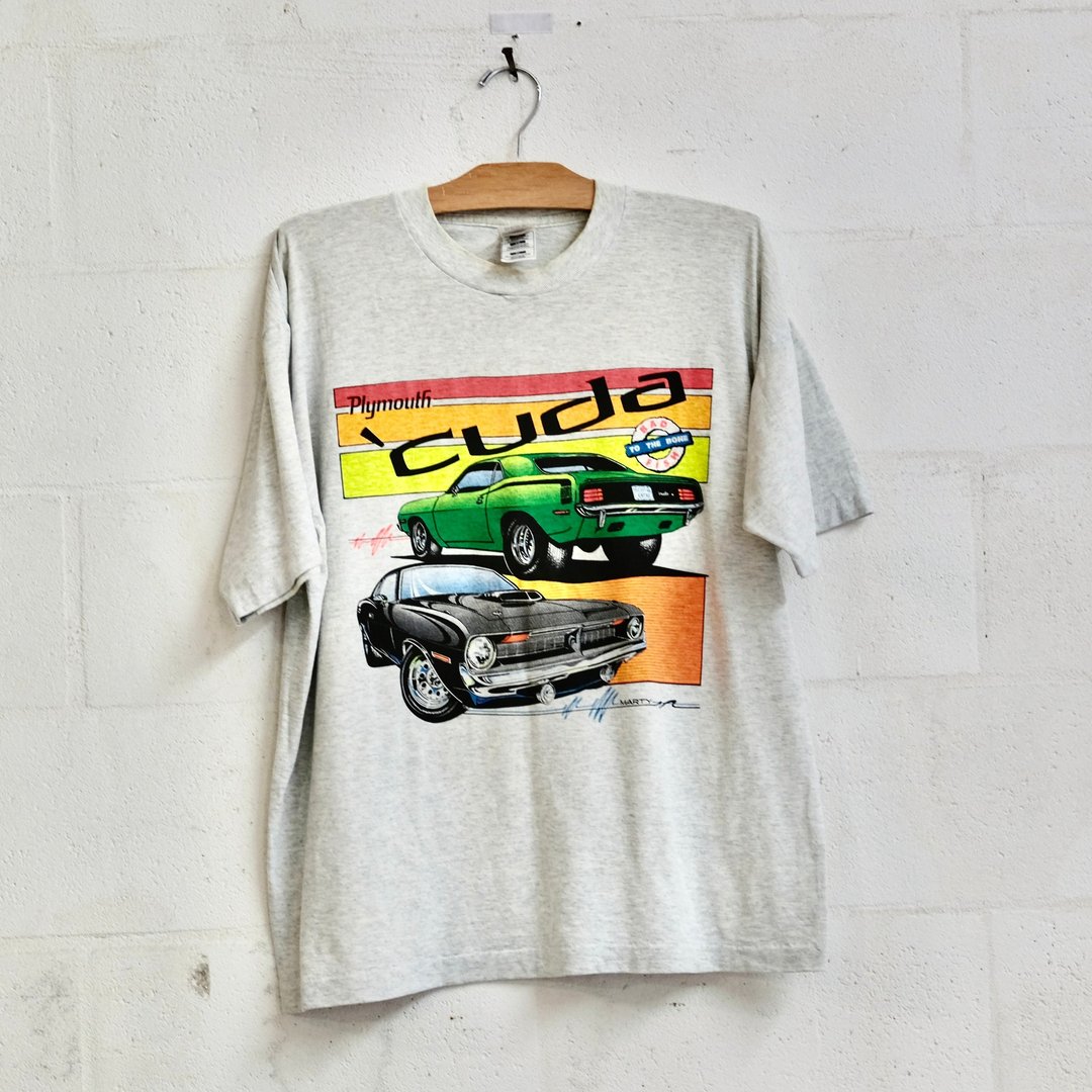 Vintage Plymouth 'Cuda Tee The Clothing Warehouse Atlanta, GA