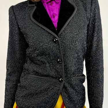 Get Smart YSL Embroidered Blazer