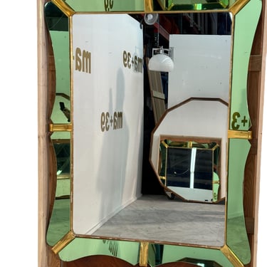 Fontana Arte Mirror By Luigi Fontana 1950 Italy