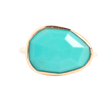 Turquoise Cabochon Ring