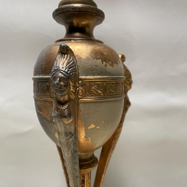 Egyptian Revival Table Lamp Vintage Early Mid 20th Century Art Deco c.1920s - 1950s Antique 