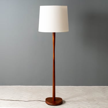 Laurel Walnut Pole Lamp