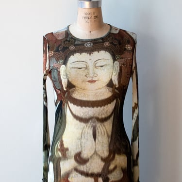 Kuan Yin Mesh Dress | Vivienne Tam SS 1997 