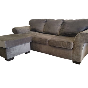 Charcoal Chaise Sectional