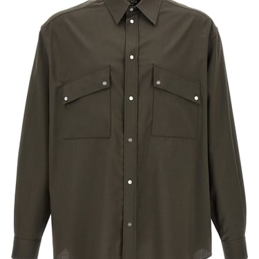 Fendi Men Wool Shirt