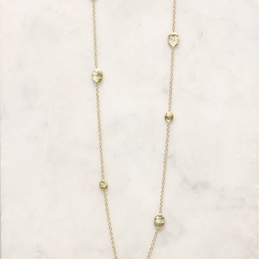 Victoria Cunningham | 14k 16" Golden Flake Necklace
