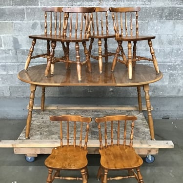 Kitchen Table & Chairs (7 pc) (Seattle)