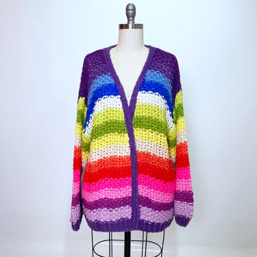 Cozy Rainbow Sweater