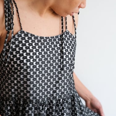 Eliza Faulkner Cece Dress - Black/White on Garmentory