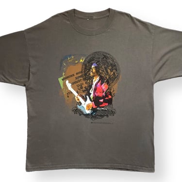 Vintage 2007 Jimmy Hendrix Rock & Roll Woodstock Music Festival Graphic T-Shirt Size XXL 