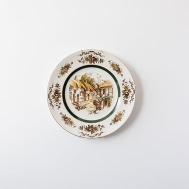 1960s wood and sons alpine white decorative plate