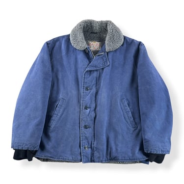 Vintage 1960s US Navy N-4 Utility Jacket ~ size 44 / | Sparrows