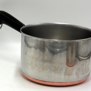 vintage Revere Ware 3 Quart Saucepan 1978 