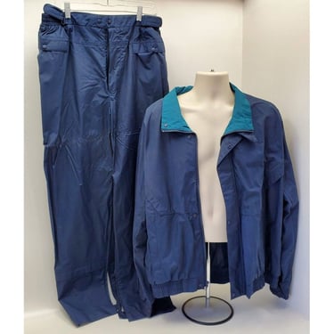 XXL Golf Sports Sailing Nimbus Rain Suit Pants & Jacket Sun Mountain Sports Blue 