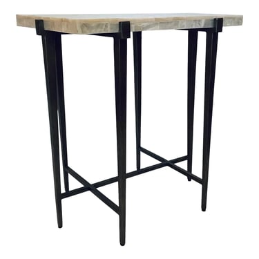Hooker Modern Gypsum Bellis Accent Table