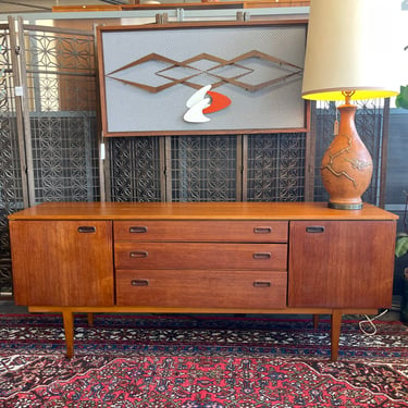 Mid Century Teak Credenza by Nathan