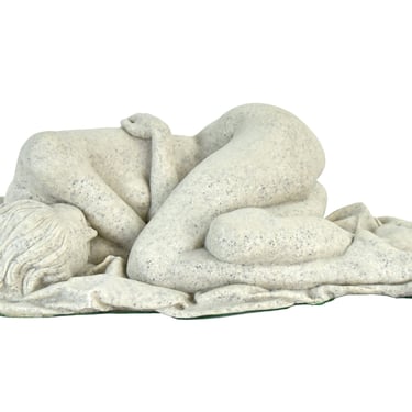 Richard Hallier Limited Edition Sculpture “Dreamer” Sleeping Nude Woman 