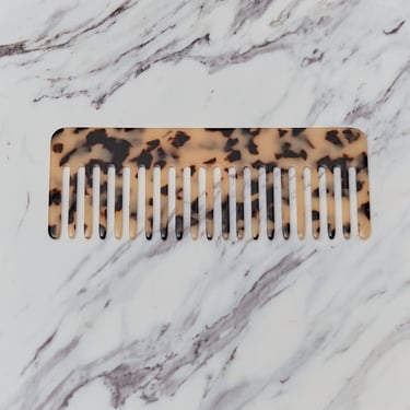 Machete No. 2 Comb, Blonde Tortoise