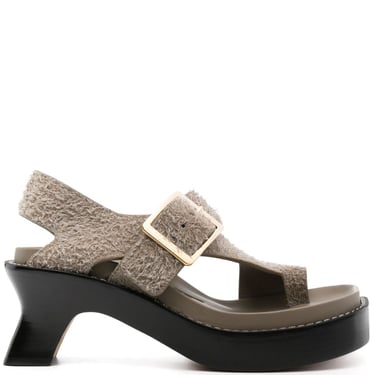 Loewe Women Ease Heel Sandals