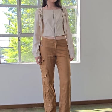 JC de Castjelbac Linen Cargo Pants